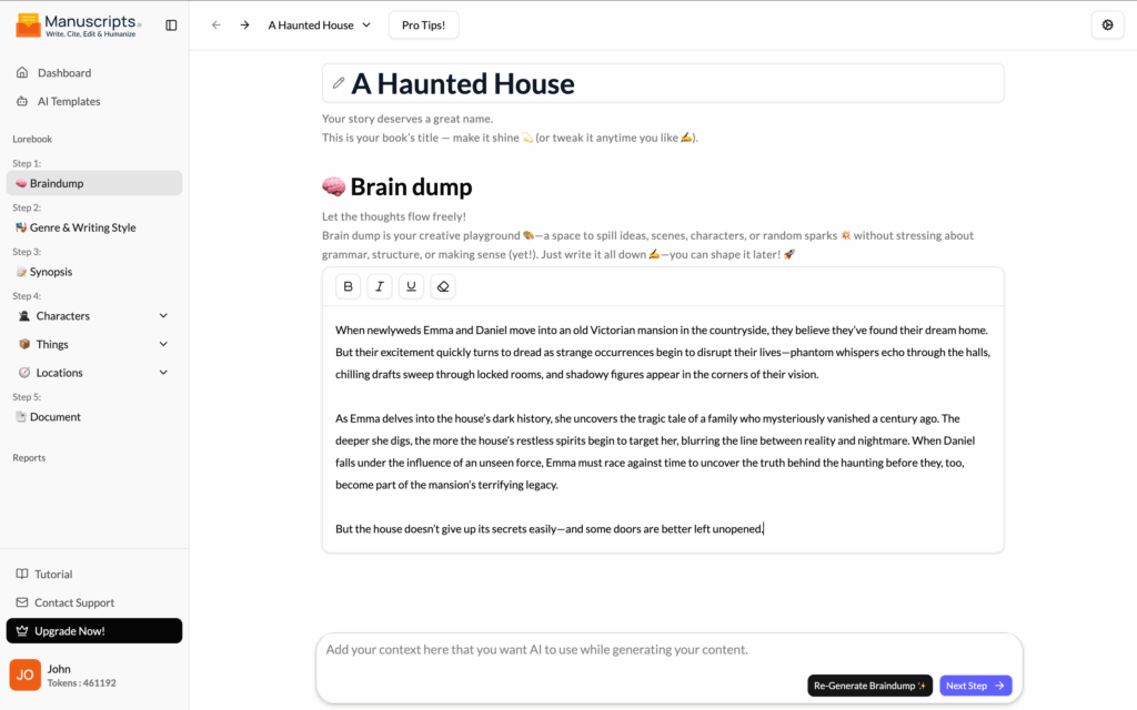 Braindump
